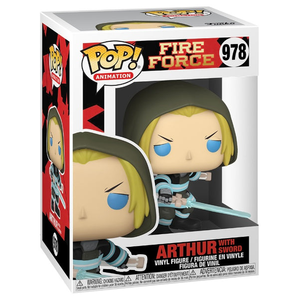 Animation #0978 Arthur with Sword - Fire Force