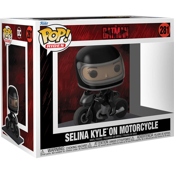 POP! Rides #281 Selina Kyle on Motorcycle - The Batman