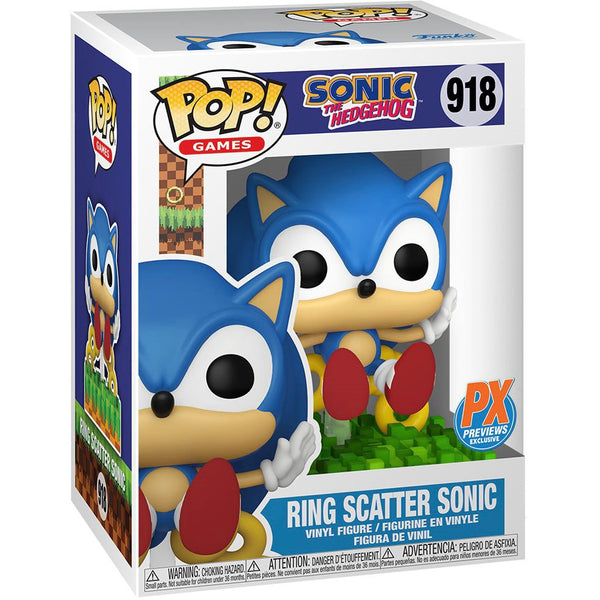 PREORDER • Games #0918 Ring Scatter Sonic - Sonic the Hedgehog • PX Exclusive