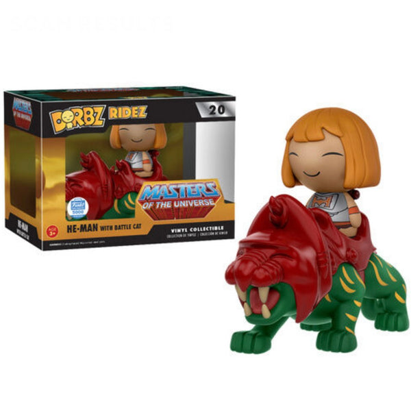 Dorbz Ridez #20 He-Man with Battle Cat - Masters of the Universe • Funko Shop Exclusive LE 5000 Pieces