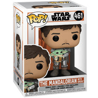 Star Wars #0461 The Mandalorian (unmasked) with Grogu