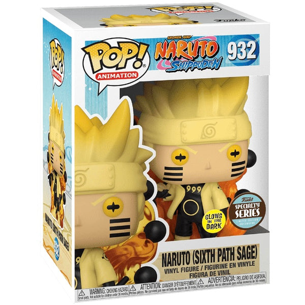 Animation #0932 Naruto (Sixth Path Sage) (Glow in the Dark) - Naruto Shippuden • Specialty Series Exclusive