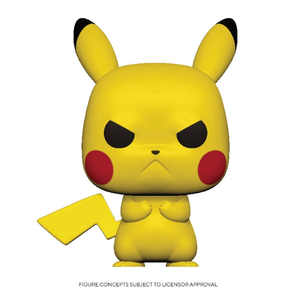 Games #0598 Pikachu (Angry) - Pokémon