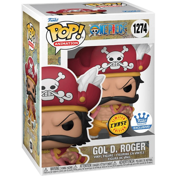 Animation #1274 Gol D. Roger (CHASE with Hat) - One Piece • Funko Shop Exclusive