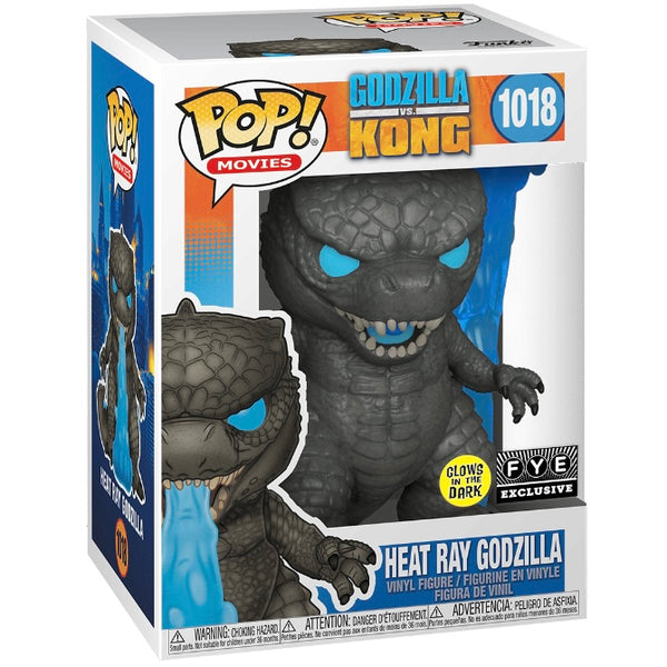 Movies #1018 Heat Ray Godzilla (Glow in the Dark) - Godzilla vs. Kong • FYE Exclusive