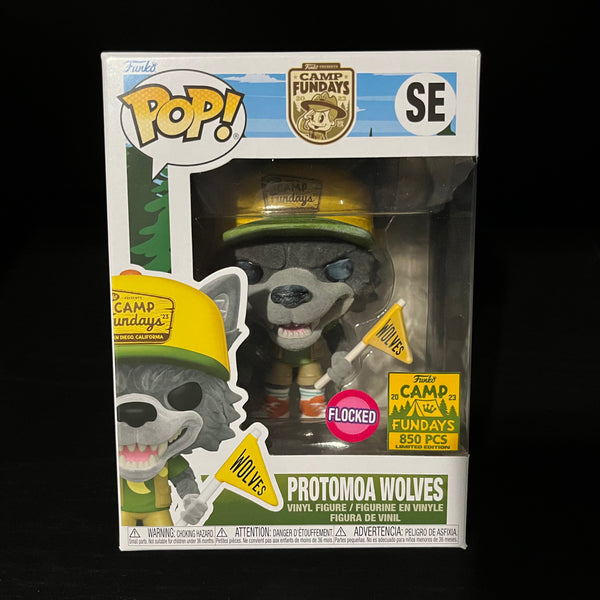 POP! Funko SE - Protomoa Wolves (Flocked) • 2023 Camp Fundays Exclusive LE 850 Pieces