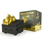 100% Soft - Dumpster Fire Vinyl Figure • 2020 Black & Gold Edition • Kidrobot Exclusive