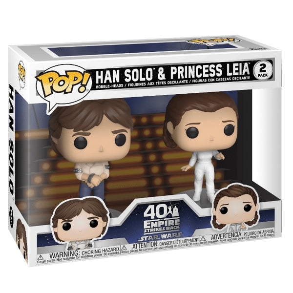 Star Wars 2-Pack Han Solo & Princess Leia - The Empire Strikes Back