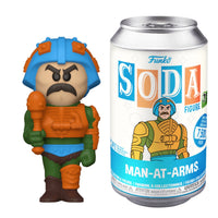 Vinyl SODA (Open Can) - Masters of the Universe: Man-At-Arms (Common) • LE 6250 Pieces