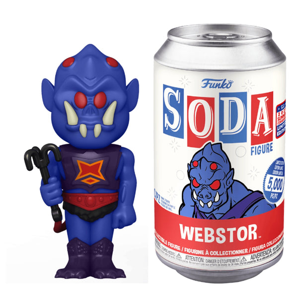 Vinyl SODA (Open Can) - Masters of the Universe: Webstor (Common) • LE 4200 Pieces