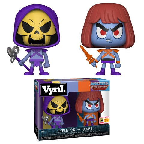 VYNL • Masters of the Universe - Skeletor & Faker • 2018 SDCC Exclusive