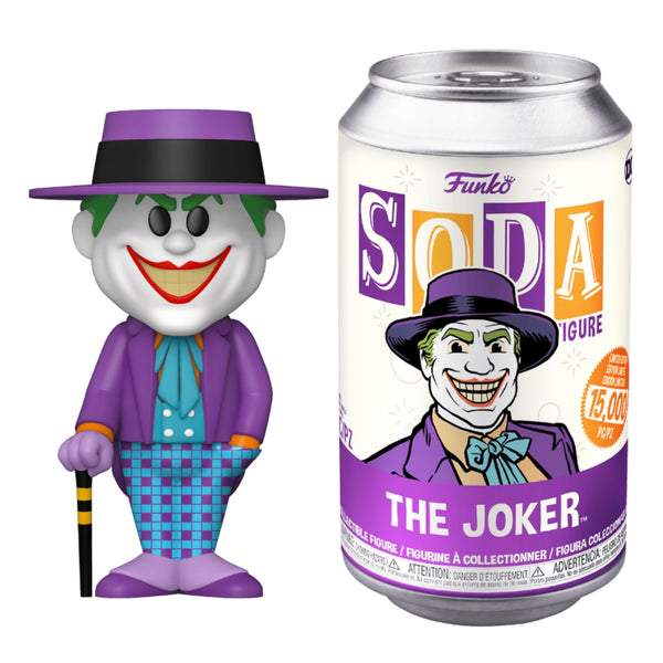 Vinyl Soda (Open Can) - DC Heroes: The Joker 1989 (Common) • LE 12,500 Pieces