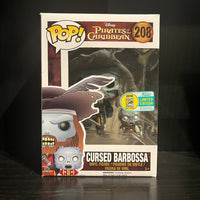 Disney #0208 Cursed Barbossa with Monkey - Pirates of the Caribbean