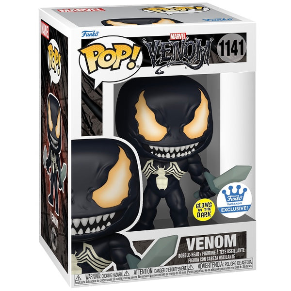 Marvel #1141 Venom (Glow-in-the-Dark) • Funko Shop Exclusive