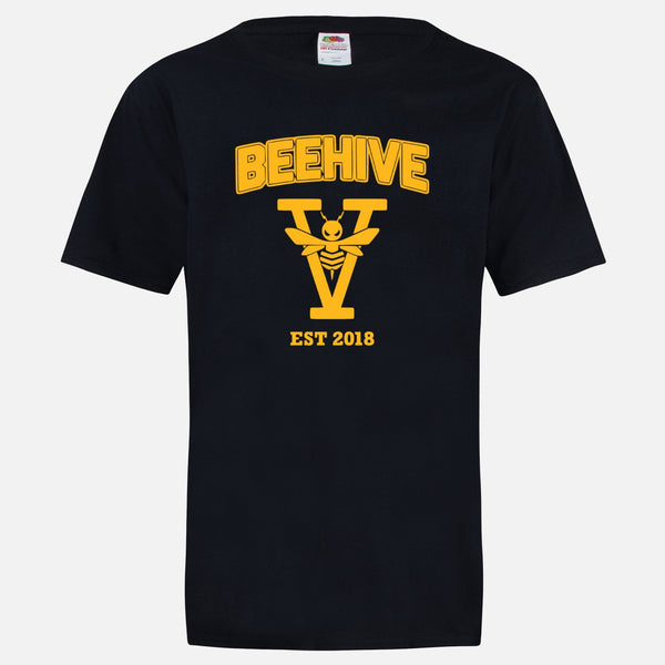 Beehive Collectibles Short Sleeve Tee - Beehive 5 Year Anniversary • Black