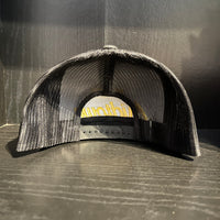 Beehive Collectibles Snapback Trucker Hat - Black Beehive Midtown (Script)