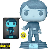 Star Wars #0615 Holographic Luke Skywalker (Glow) - Return of the Jedi • EE Exclusive