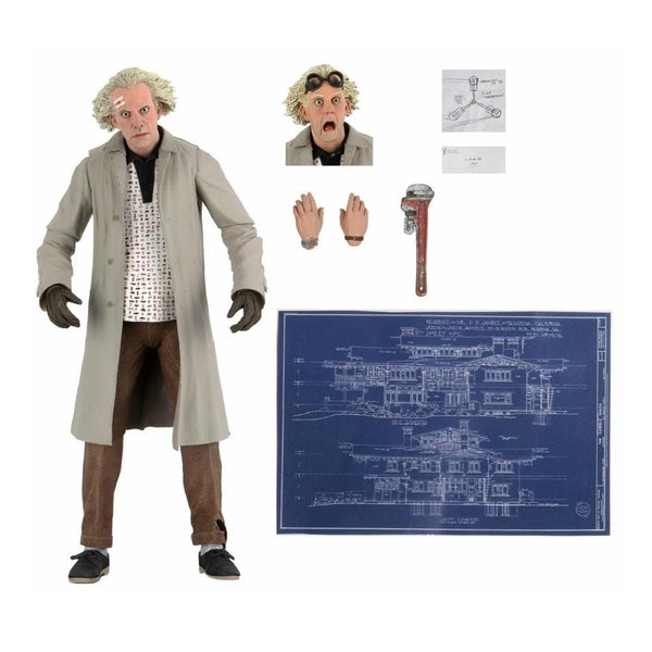 NECA Ultimate 7” Scale • Back to the Future - Doc Brown