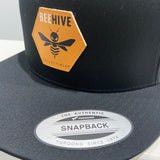 Beehive Collectibles Flat Bill Trucker Cap - Black