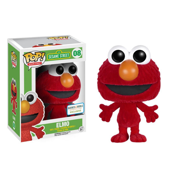 Sesame Street #08 Elmo (Flocked)
