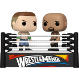 WWE Moments • John Cena and The Rock (Wrestlemania Ring)