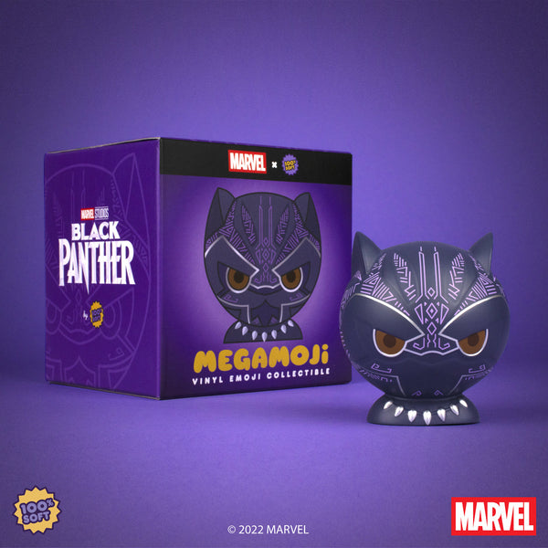 100% Soft • MEGAMOJI Vinyl Bust - Marvel: Black Panther (T’Challa)