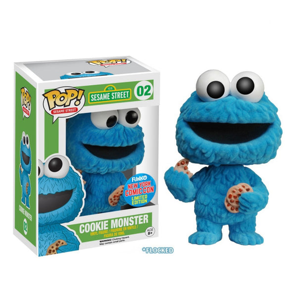 Sesame Street #02 Cookie Monster (Flocked)