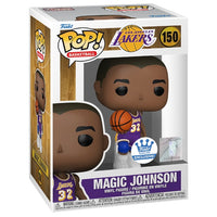 Basketball #150 Magic Johnson (Purple Jersey) - Los Angeles Lakers • Funko Shop Exclusive