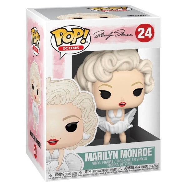 Icons #024 Marilyn Monroe (White Dress)
