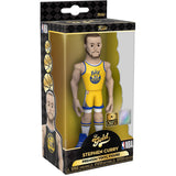 Funko Gold (5”) • NBA: Stephen Curry (Yellow Jersey - CHASE) - Golden State Warriors