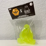 Beehive Collectibles x Bearly Available : GITD Seated Bearly Mini Resin Figure • LE 24 Pieces