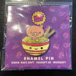 100% Soft - Ramen Pig Enamel Pin