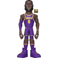 Funko Gold (12”) • NBA: LeBron James (Chase - Purple Jersey) - Los Angeles Lakers