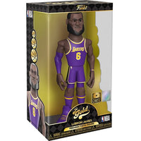 Funko Gold (12”) • NBA: LeBron James (Chase - Purple Jersey) - Los Angeles Lakers