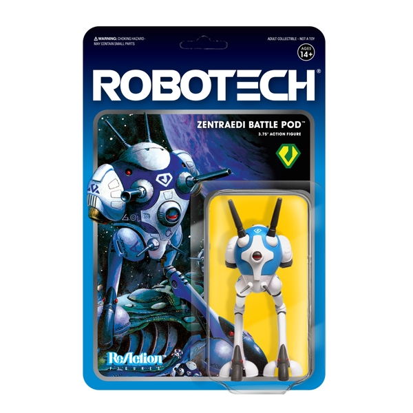 Reaction Figures • Robotech - Zentraedi Battle Pod