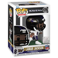 Football #175 Lamar Jackson (White Jersey) - Baltimore Ravens