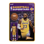 ReAction Figures • NBA: Los Angeles Lakers (Yellow Jersey) - LeBron James