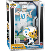 POP! Trading Cards #08 (Prizm) Justin Herbert - Los Angeles Chargers