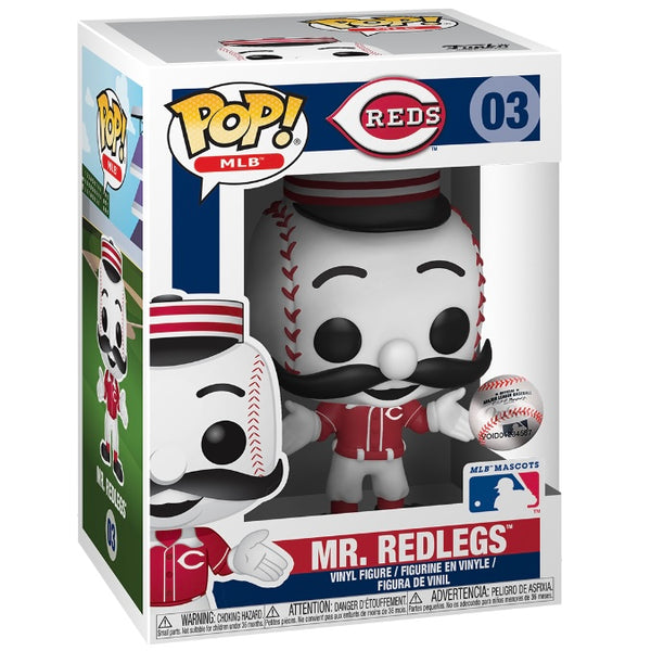 MLB Mascots #03 Mr. Redlegs (Cincinnati Reds)