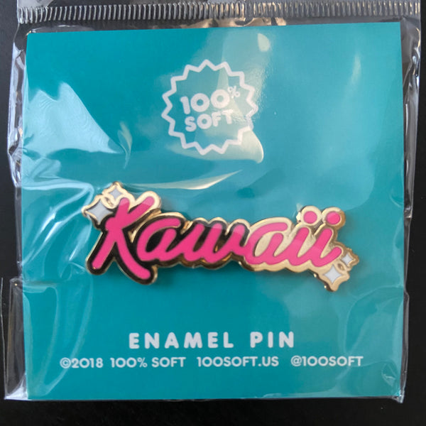 100% Soft - Kawaii • Enamel Pin