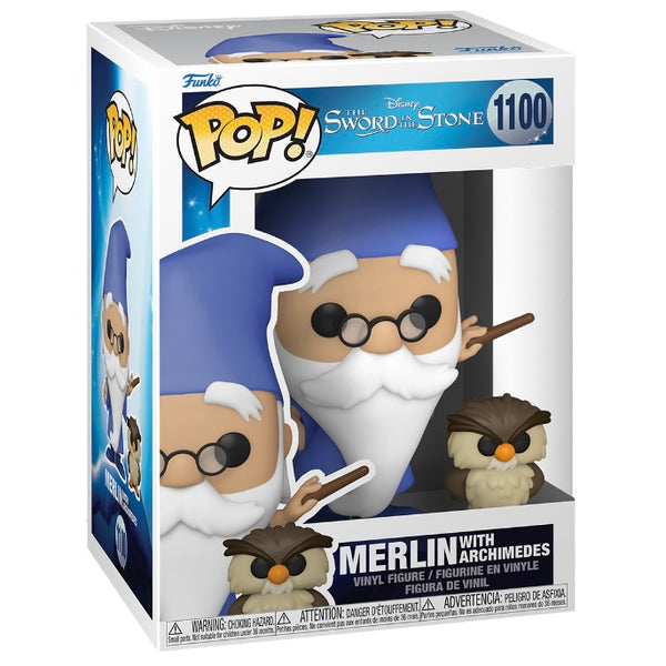 Disney #1100 Merlin with Archimedes - The Sword in the Stone