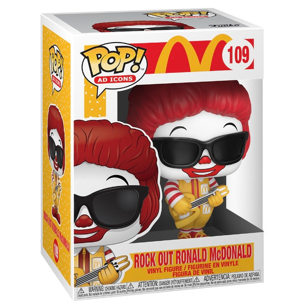 Ad Icons #109 Rock Out Ronald McDonald - McDonalds