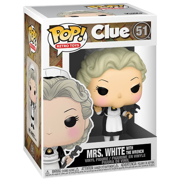 Retro Toys #051 Mrs. White with The Wrench - Clue