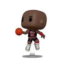 Basketball #126 Michael Jordan - Chicago Bulls (Black Pinstripe Jersey)