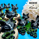 Beehive Collectibles x Priscilla Wilson : Toratai (Black & Yellow Glow) Figure • LE 17 Pieces