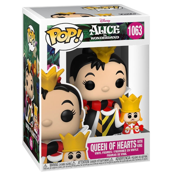 Disney #1063 Queen of Hearts with King - Alice in Wonderland