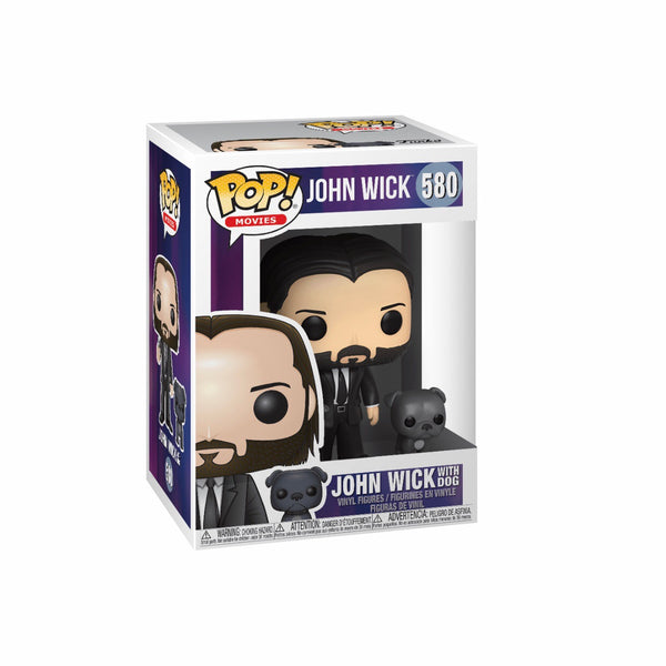 Movies #0580 John Wick (Black Suit) with Dog
